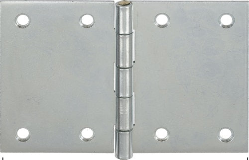 Scharnier Höhe 30 mm Breite 45 mm Stärke 09 mm Stahl blau verzinkt gerollt breit VORMANN - VPE: 50