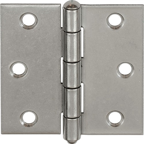 Scharnier Breite 75 mm Stärke 175 mm Edelstahl V2A käntig VORMANN - VPE: 12