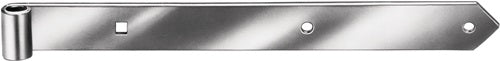 Ladenband Breite 37 mm Länge 300 mm Stärke 5 mm Stahl blau verzinkt halbschwer VORMANN - VPE: 10