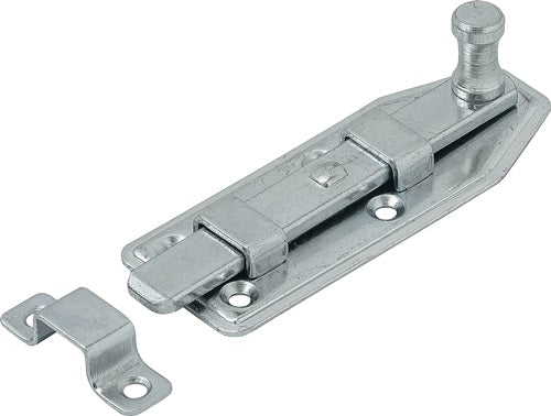 Fensterriegel Länge 60 mm Breite 25 mm Form gerade Stahl blau verzinkt VORMANN - VPE: 10