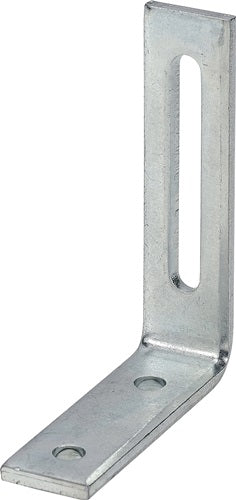 Verstellwinkel Länge 80 x 65 mm Breite 20 mm Stärke 4 mm Stahl blau verzinkt VORMANN - VPE: 20