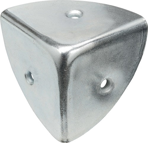 Kistenecke Höhe 36 mm Stärke 1 mm Stahl blau verzinkt hohe Form Anzahl Löcher 3 VORMANN - VPE: 25