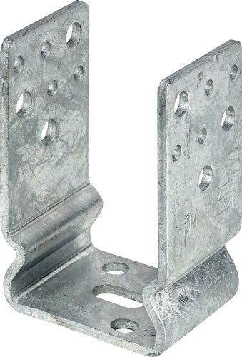 Stützenschuh 91 x 60 x 125 mm Stahl feuerverzinkt zum Aufschrauben VORMANN