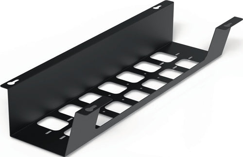 Kabelwanne BOXIT V Metall schwarz Länge 520 mm Breite 120 mm BMB
