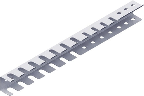 Werkzeughalter-Leiste Länge 360 mm weiß 2 Haken ELEMENT SYSTEM - VPE: 2