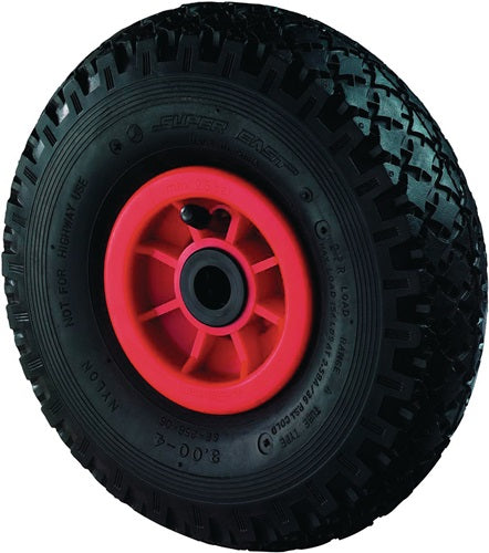 Luftrad Rad-Ø 400 mm Tragfähigkeit 160 kg Ersatzrad Rillenprofil Rollenlager BS ROLLEN
