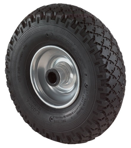 Luftrad Rad-Ø 260 mm Tragfähigkeit 130 kg Ersatzrad Stollenprofil Rollenlager BS ROLLEN