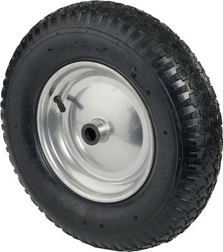 Luftrad Rad-Ø 400 mm Tragfähigkeit 200 kg Ersatzrad Rillenprofil Rollenlager BS ROLLEN
