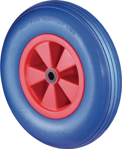 Polyurethanrad Rad-Ø 260 mm Tragfähigkeit 160 kg pannensicher Kunststoff Stollen BS ROLLEN