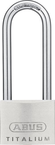 Zylindervorhangschloss 64TI/50HB80 gl Schlosskörperbreite 50 mm Titalium gleichschließend 6511 ABUS