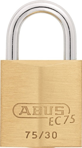 Zylindervorhangschloss 75/30 gl-7341 Schlosskörperbreite 30 mm Messing gleichschließend ABUS – Ansicht 3