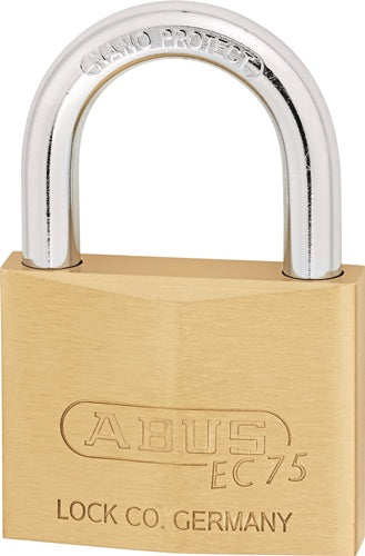 Zylindervorhangschloss 75/60 gl-7561 Schlosskörperbreite 60 mm Messing gleichschließend ABUS – Ansicht 3