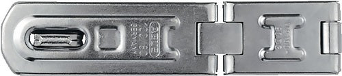 Panzerüberfalle 100/80 DG Länge 125 mm Breite 27 mm Stahl verzinkt mit Ösenplatte ABUS