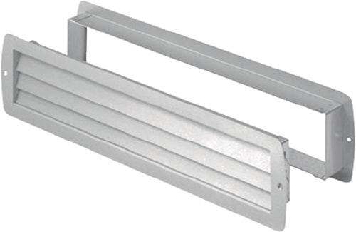 Badezimmerlüftung 9020 ER Länge 465 mm Breite 105 mm Edelstahl