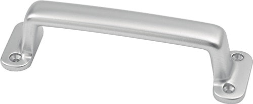Handgriff Ausladung 30 mm Länge 160 mm Breite 42 mm Aluminiumguss silberfarbig eloxiert Anzahl Löcher 4 HERMETA