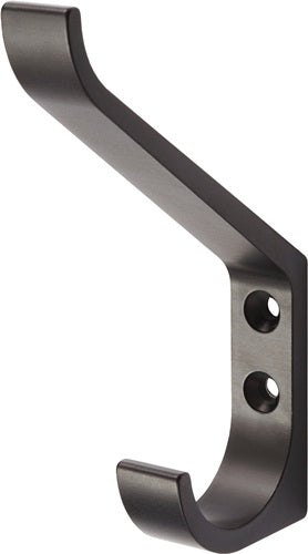 Huthaken 148 einfach Ausladung 865 mm Aluminium schwarz kunststoffbeschichtet Höhe 135 mm HERMETA