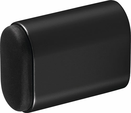 Wandtürpuffür 4700 / 4702 / 4704 Aluminium schwarz eloxiert Länge 50 mm HERMETA