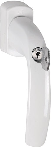Fenstergriff New York 0810S/US10 100Nm Aluminium 32-42 mm F9016 Secustik® / VarioFit® abschließbar HOPPE