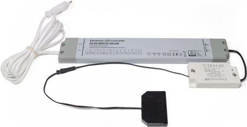 Emotion 1-Kanal Funksteuerung Serie Frankfurt 230 V 12 V 60 W 6-fach Verteiler L&S