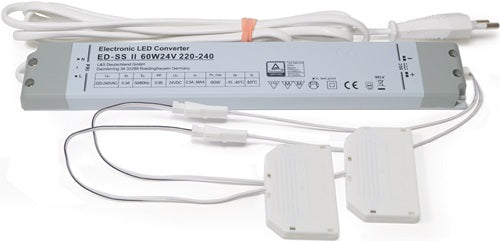 LED-Konverter 230 V 24 V 60 W 2 x 6-fach Verteiler L&S