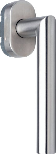 Fenstergriff Edelstahl 20-40 mm matt Gehrungsform DENI