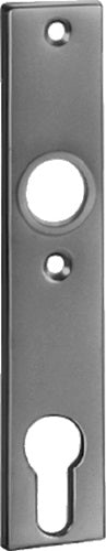 Zylinderkurzschild 497Z Leichtmetall F1 / silberfarbig PZ 72 mm AMF