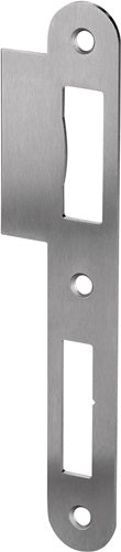 Lappenschließblech B 9000 Edelstahl abgerundet Breite 24 x Länge 180 mm DIN rechts BKS