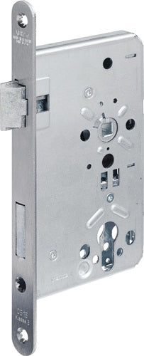 Zimmertür-Einsteckschloss 515 PZ 20/ 60/72/8 mm DIN links Edelstahl abgerundet Klasse 3 Zinkdruckgruss BKS