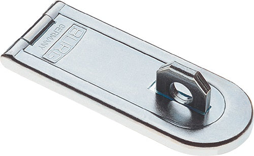 Panzerüberfalle Länge 100 mm Breite 39 mm Ösen-Ø 10 mm Stahl verzinkt Standard BURG-WÄCHTER - VPE: 10