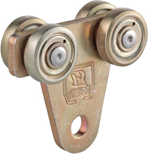 Rollapparat 1110 1110 passend für Profil 100 Stahl verzinkt gelb 45 kg HELM