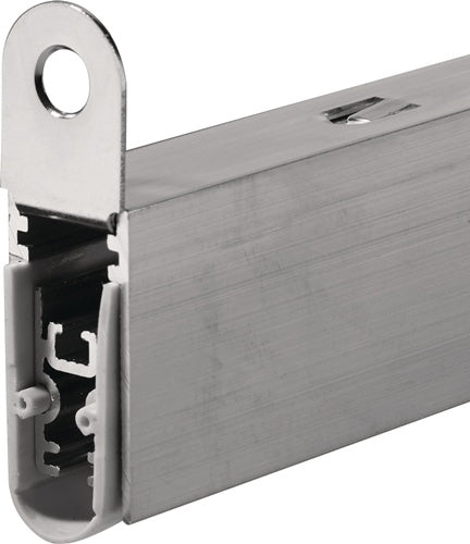 Türdichtung EllenMatic Soundproof DIY 1 seitig Länge 1083 mm Breite 15 mm Aluminium blank silber ELLEN