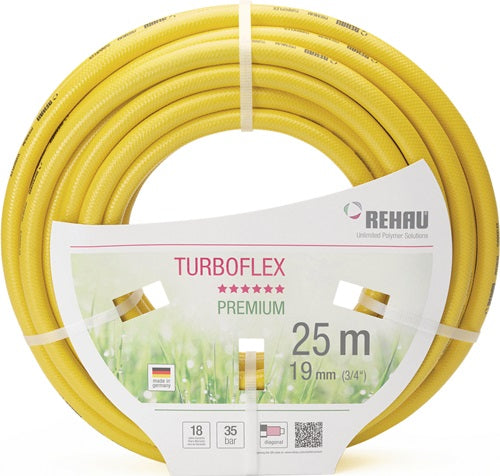 Wasserschlauch Quattroflex Länge 25 m Innen-Ø 19 mm Außen-Ø 252 mm REHAU - VPE: 25