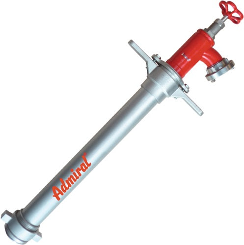Hydrantenstandrohr STORZ Aluminium DN 80 1 x C-Abgang 1 Ventil ADMIRAL