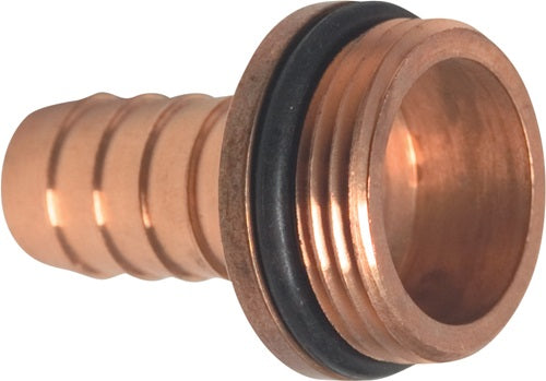 Schlauchtülle Messing Schlauchgröße 25 mm Außengewinde 1 ? O-Ring MEGA - VPE: 10