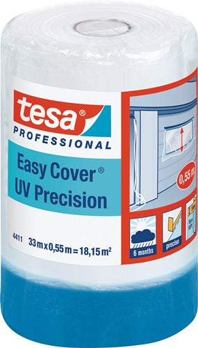 Folienband Easy Cover® 4411 UV Präzision Plus Länge 33 m Breite 550 mm Rolle TESA