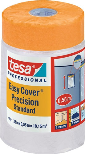 Folienband Easy Cover® 4402 Präzision Standard Länge 33 m Breite 550 mm Rolle TESA