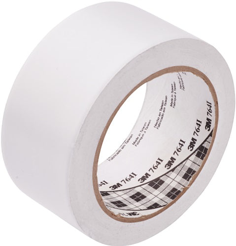 Allzweck-weißh-PVC-Klebeband 764i PVC weiß Länge 33 m Breite 508 mm Rolle 3M