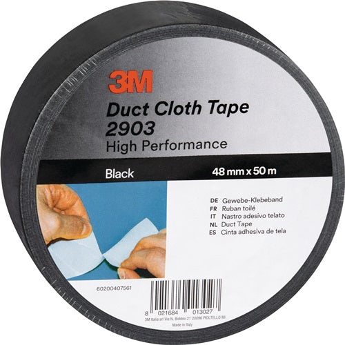 Gewebeband Scotch® 2903 schwarz Länge 50 m Breite 48 mm Rolle 3M