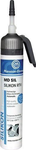 Silikondichtmasse MD SIL transparent 200 ml Automatik-Kartusche MARSTON