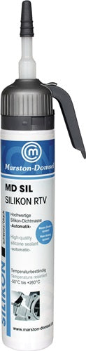 Silikondichtmasse MD SIL schwarz 200 ml Automatik-Kartusche MARSTON