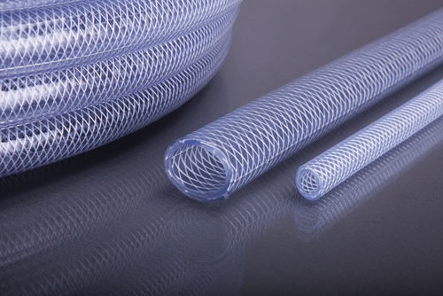 PVC-Druckluftschlauch APDatec 81 Innen-Ø 19 mm Außen-Ø 27 mm Länge 25 m transparent Rolle APD - VPE: 25