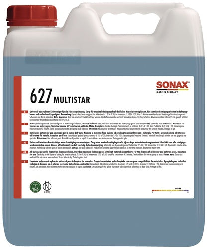 Kraftreiniger MultiStar 10 l Konzentrat Kanister SONAX