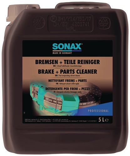 Bremsen+TeileReiniger acetonfrei 5 l Kanister SONAX