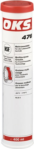 Mehrzweckfett fd Lebensmitteltechnik OKS 476 400 ml weiß NSF H1 Kartusche OKS