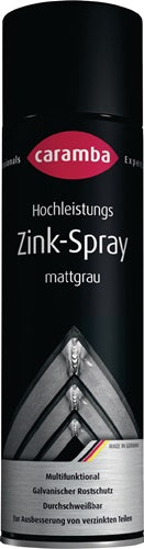 Zinkspray 500 ml mattgrau Spraydose CARAMBA