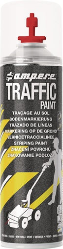 Bodenmarkierspray TRAFFIC PAINT 500 ml rot AMPERE