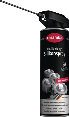 Hochleistungssilikonspray farblos NSF H2 500 ml Spraydose Duo-Spray CARAMBA – Ansicht 3