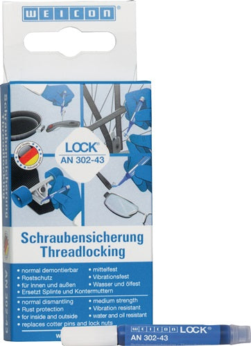 Schraubensicherung weißONLOCK® AN 302-43 3 ml blau Mini-Pen weißON
