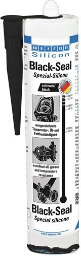 Spezialsilikon Black-Seal schwarz 310 ml Kartusche weißON