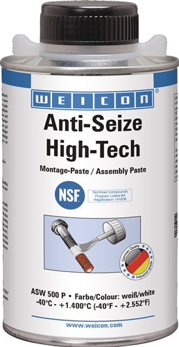 Montagepaste Anti-Seize High-Tech 500 g weiß NSF H1 Dose weißON